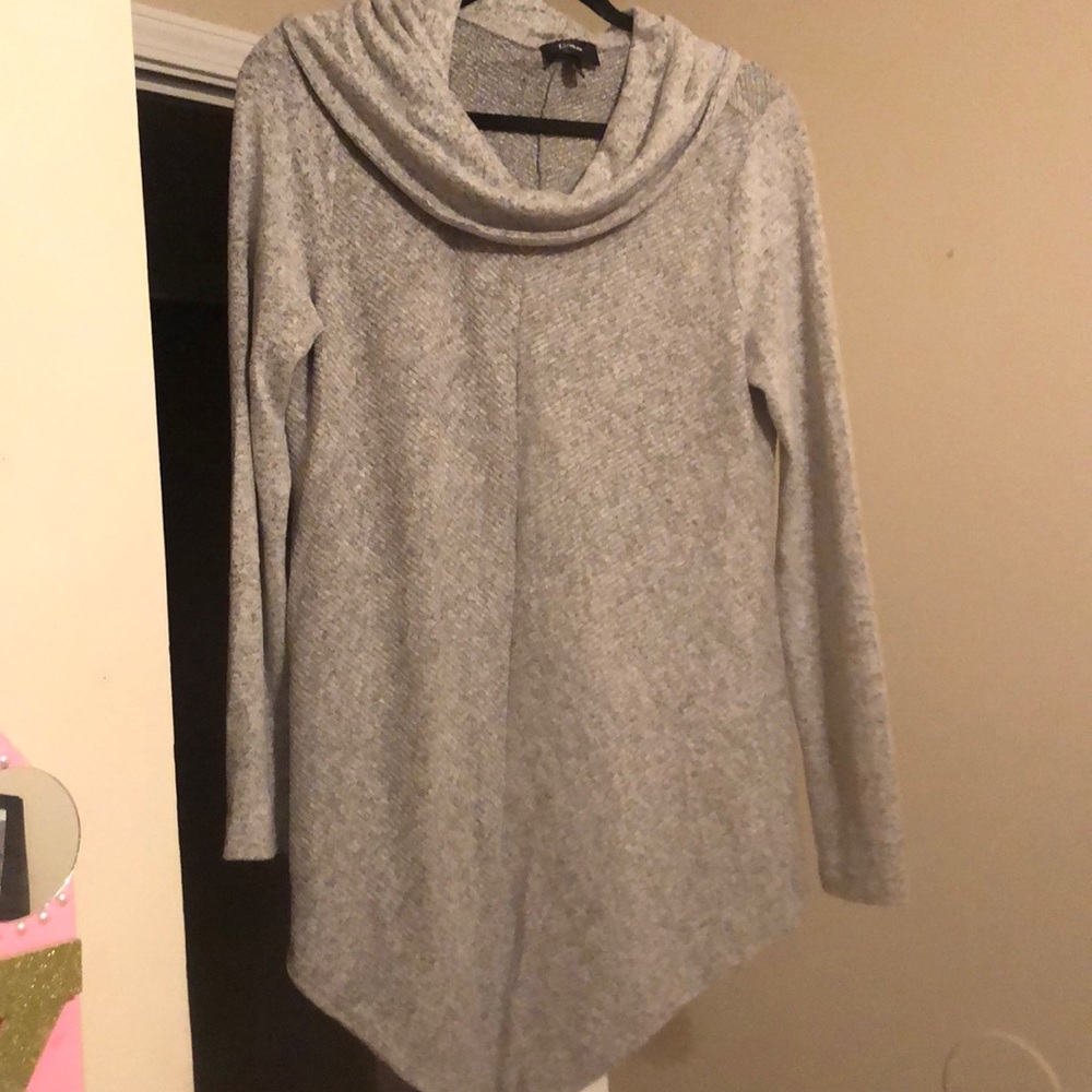 Cozy Gray Sweater/Sweater Dress